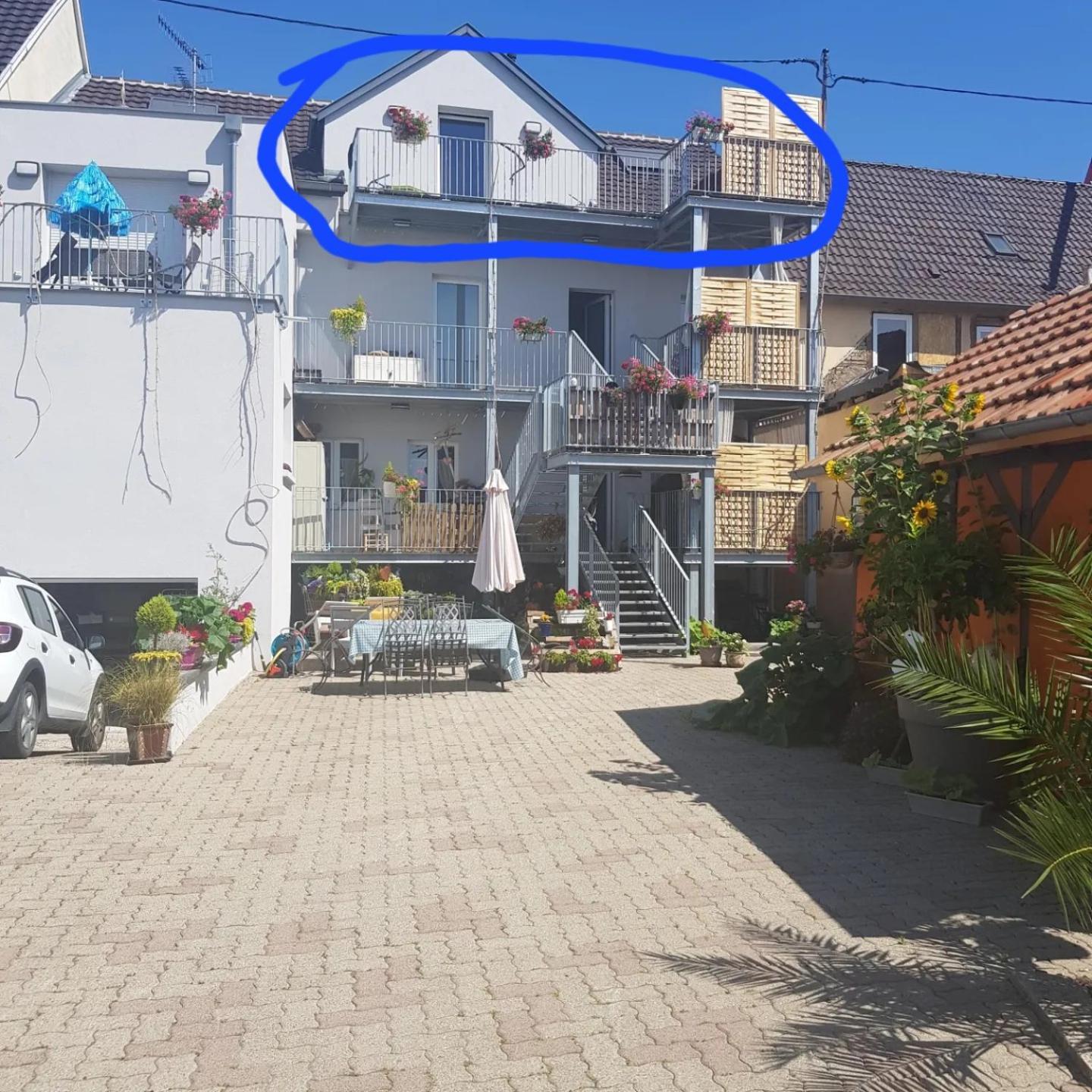 Au Gre De L'Ill "Les Toits D'Horbourg" Apartment Екстериор снимка